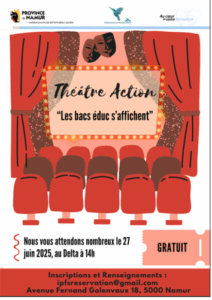 Théâtre Action : “Les bacs éduc s’affichent”